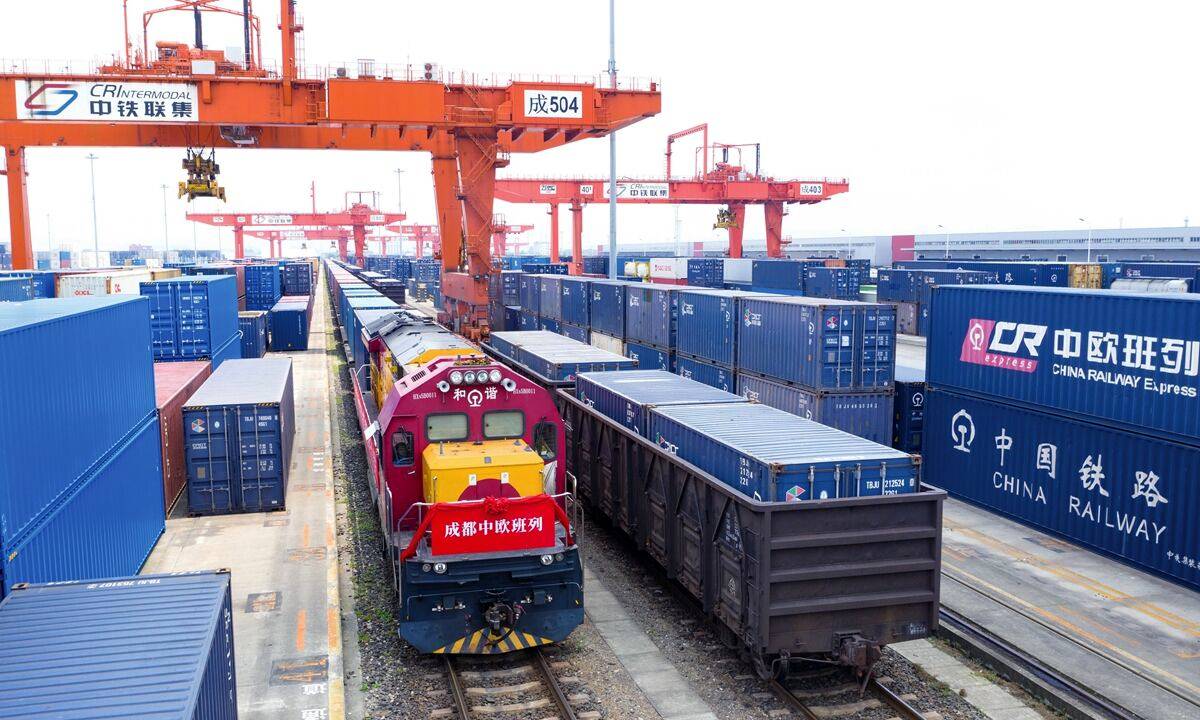 رشد ۲۷ درصدی حمل ونقل ریلی چین به اروپا